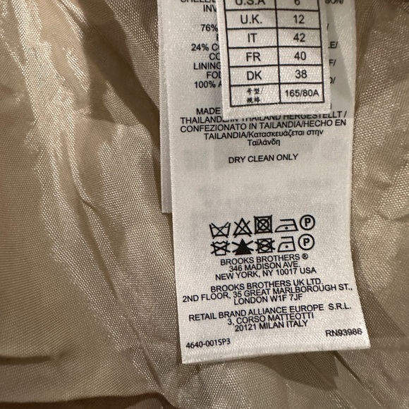 Brooks Brothers Beige Textured Midi Dress - Picture 15 of 16